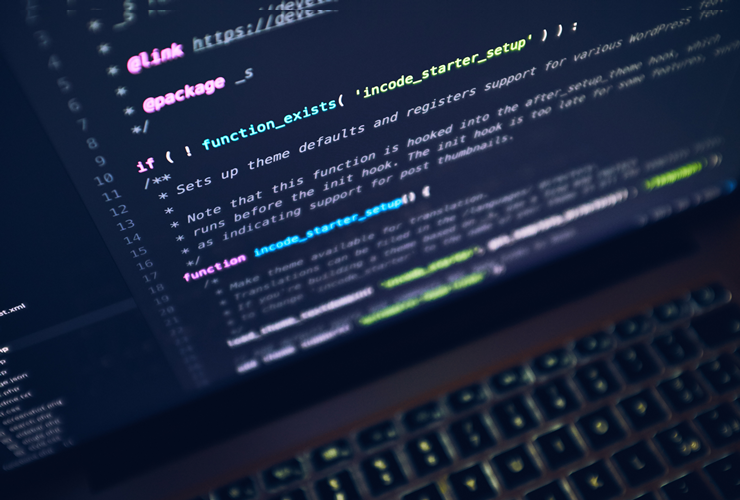 computer screen code hero